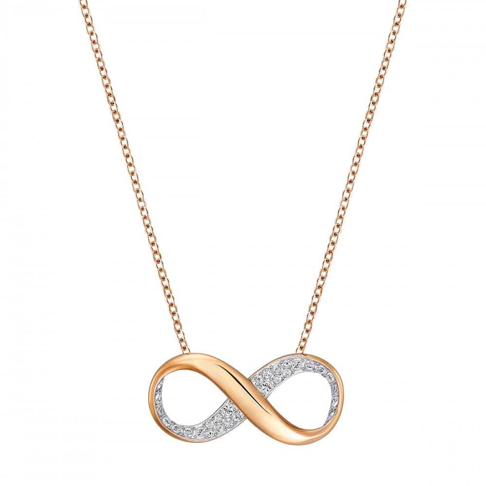 Swarovski Rose Gold Infiniti Necklace *BRAND NEW*